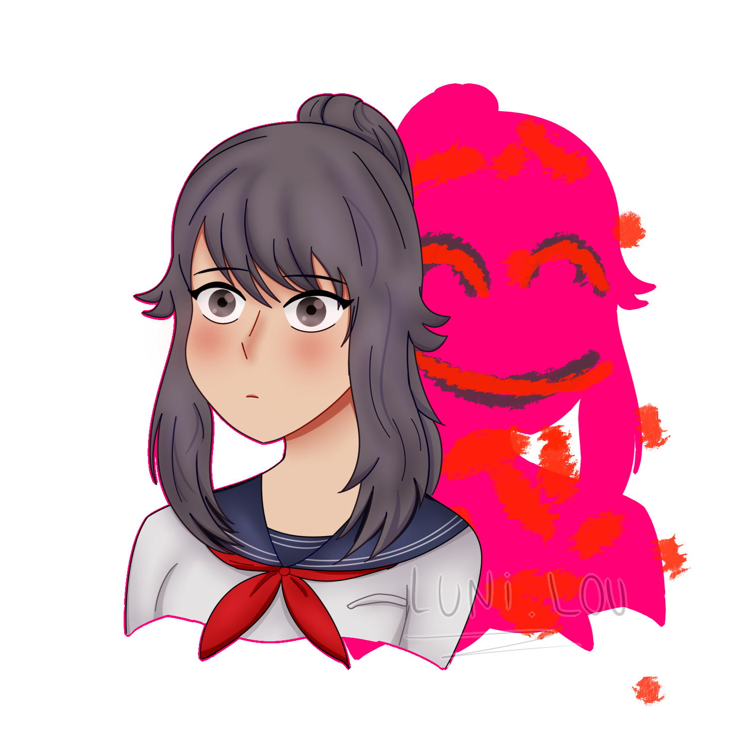 Fanart) Yandere Simulator - Osana Najimi by sexyunicornking on DeviantArt