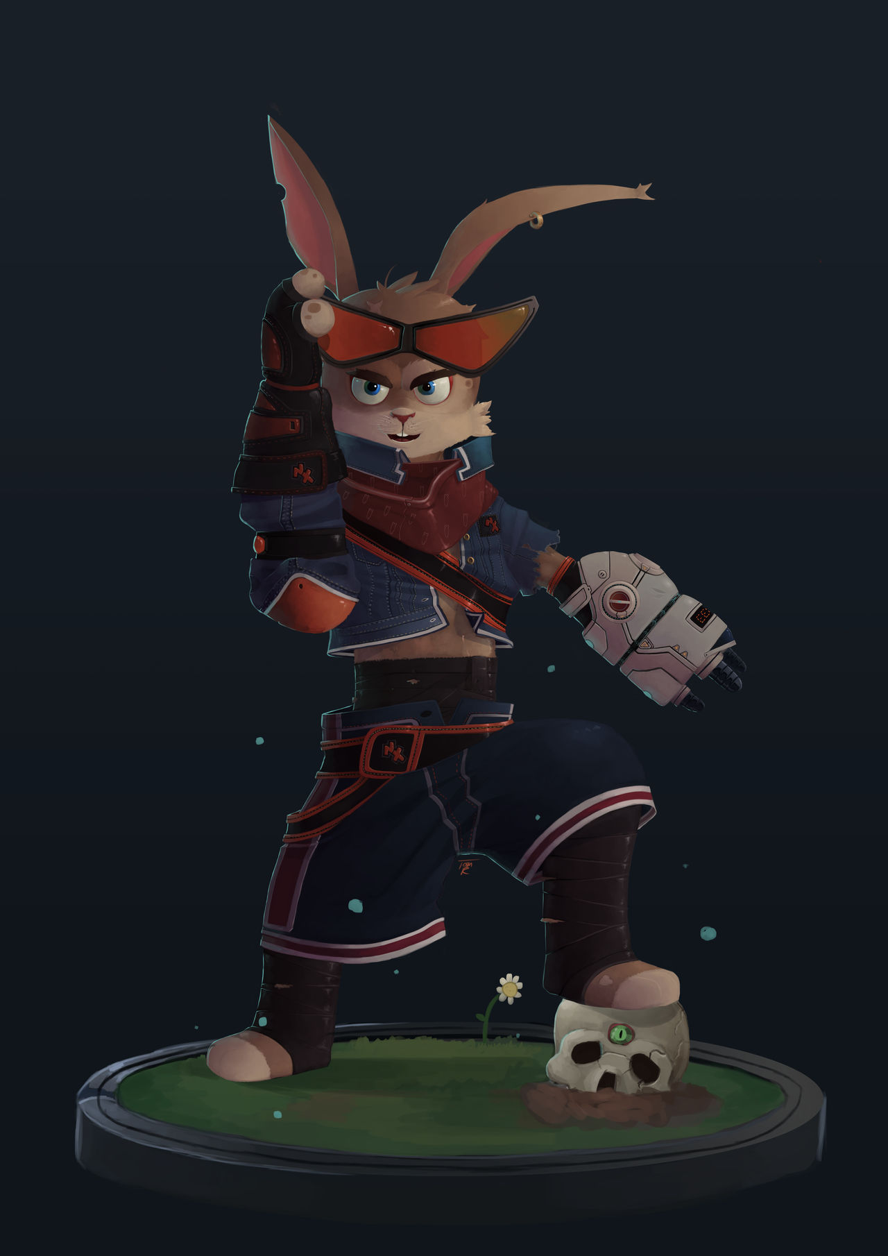 Rick Rabbit by TheArtyRead on DeviantArt