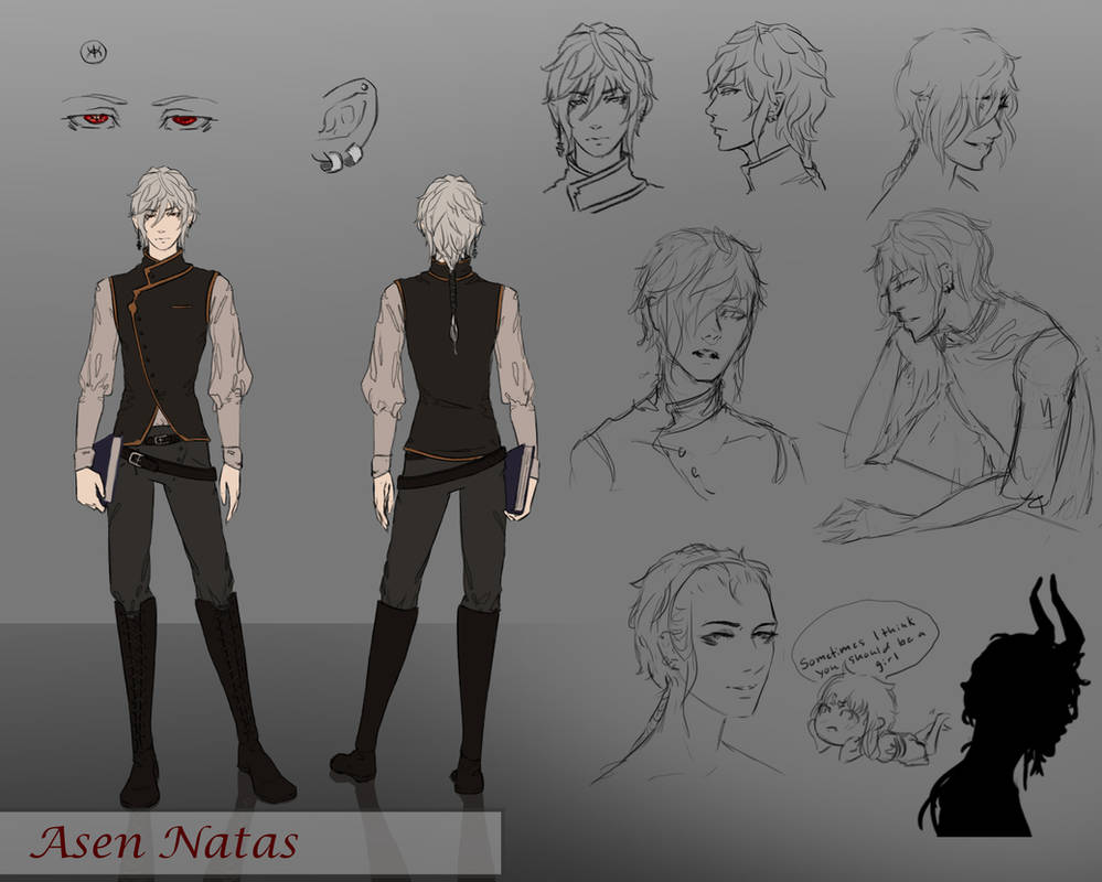 Ase Character Customization Asen Character Sheet by India-Lee on DeviantArt