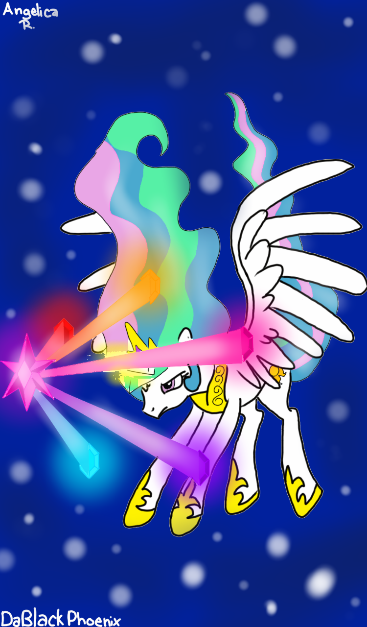 Princess Celestia Elements of Harmony