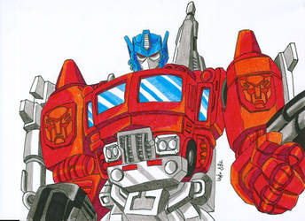 Optimus Prime by MikeES