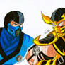 Sub Zero Vs Scorpion