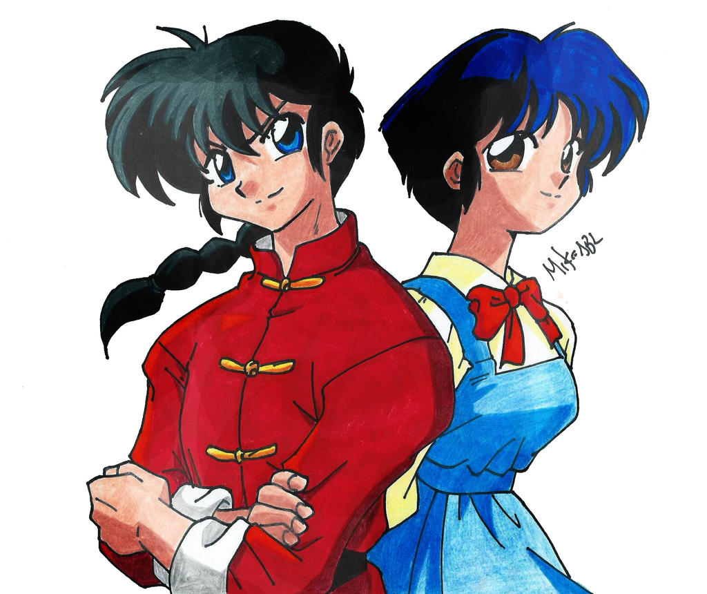 Ranma and Akane by MikeES on DeviantArt