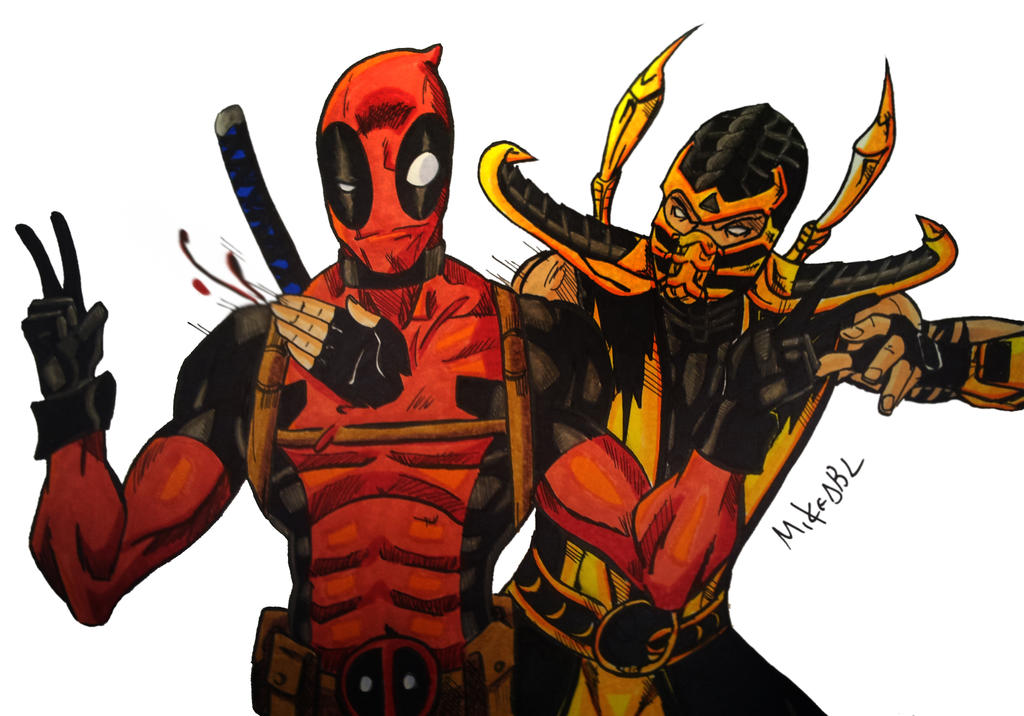 Deadpool Vs Scorpion