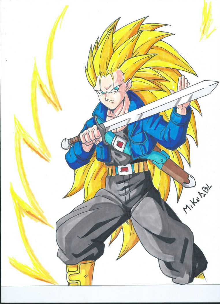 Spectacular Trunks Fail Trunks in SSJ3 fail by MikeES on DeviantArt