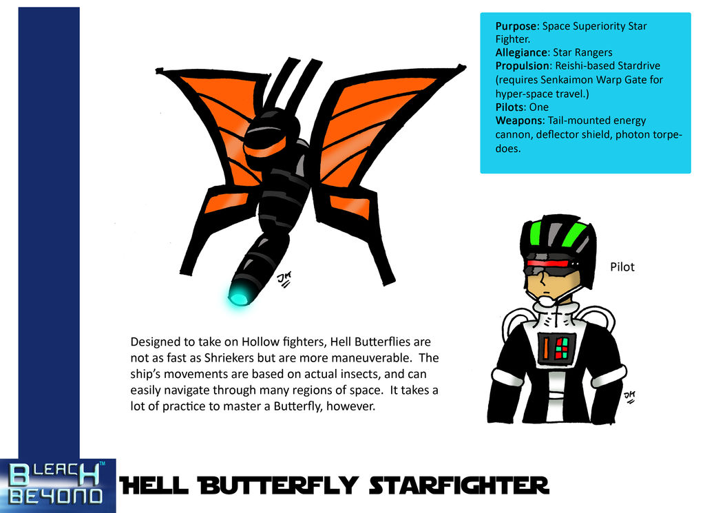 Hell Butterfly Fighter by JohnnyFive81 on DeviantArt