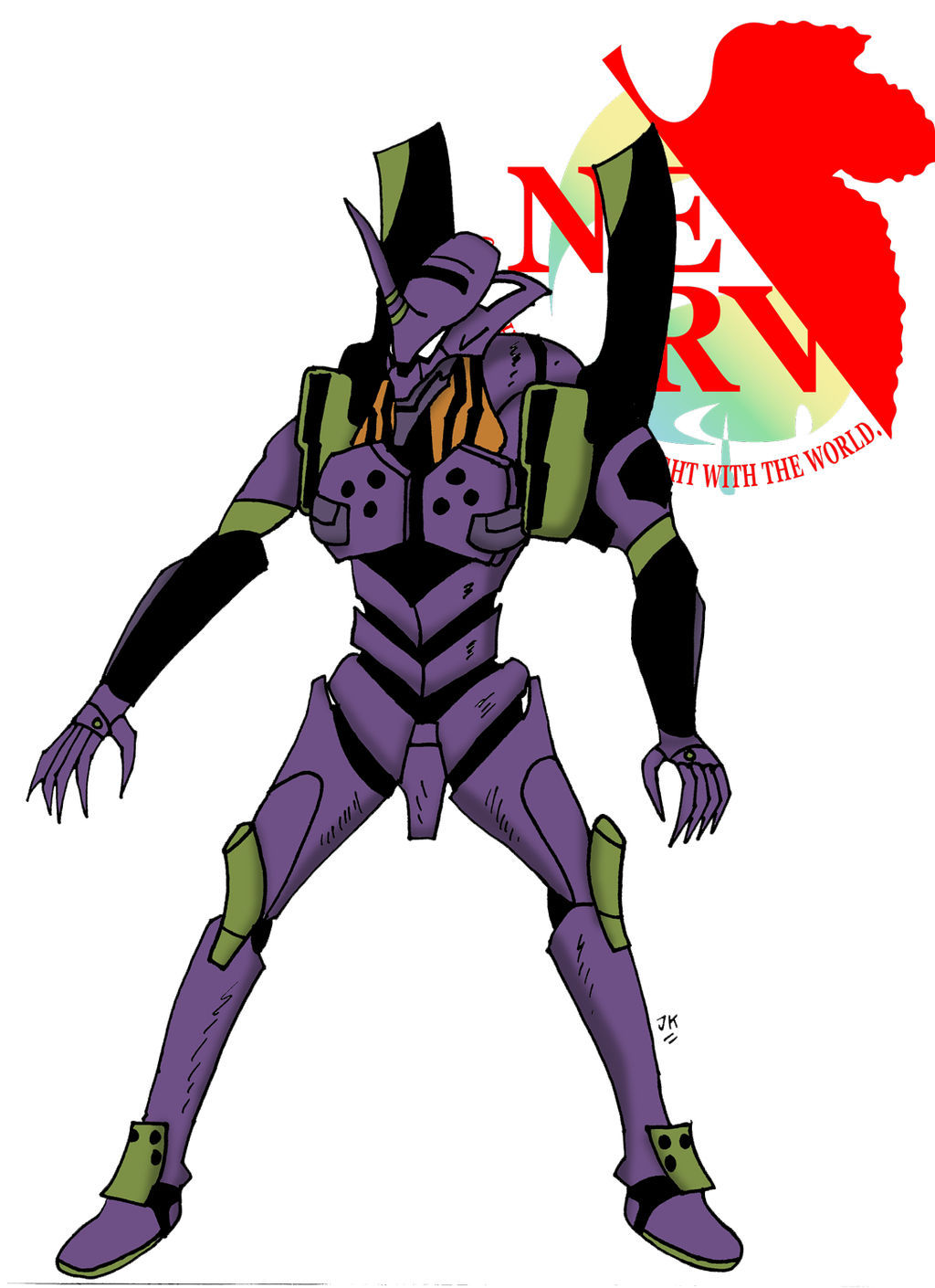 Eva Unit 01 by JohnnyFive81 on DeviantArt