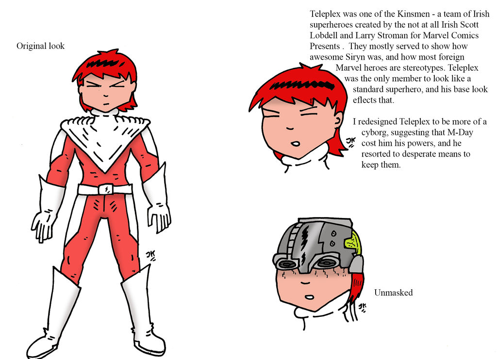 Teleplex Character Model Part 2 by JohnnyFive81 on DeviantArt