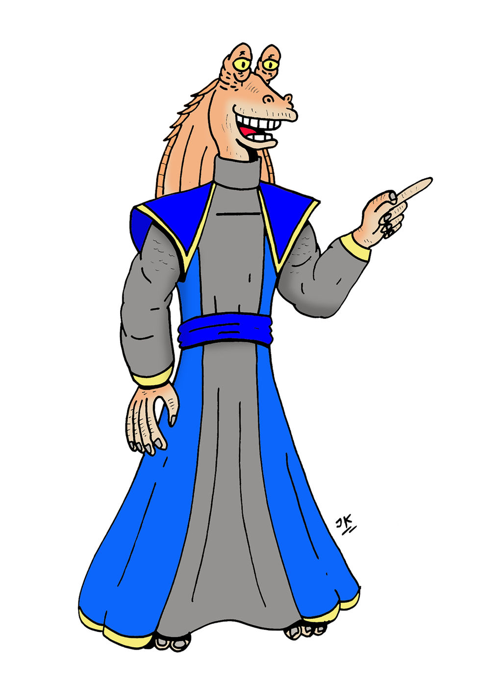 Supreme Chancellor Binks by JohnnyFive81 on DeviantArt