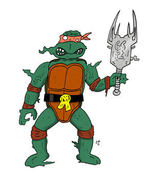 TMNT 40 - Counterfeit Demon Turtle