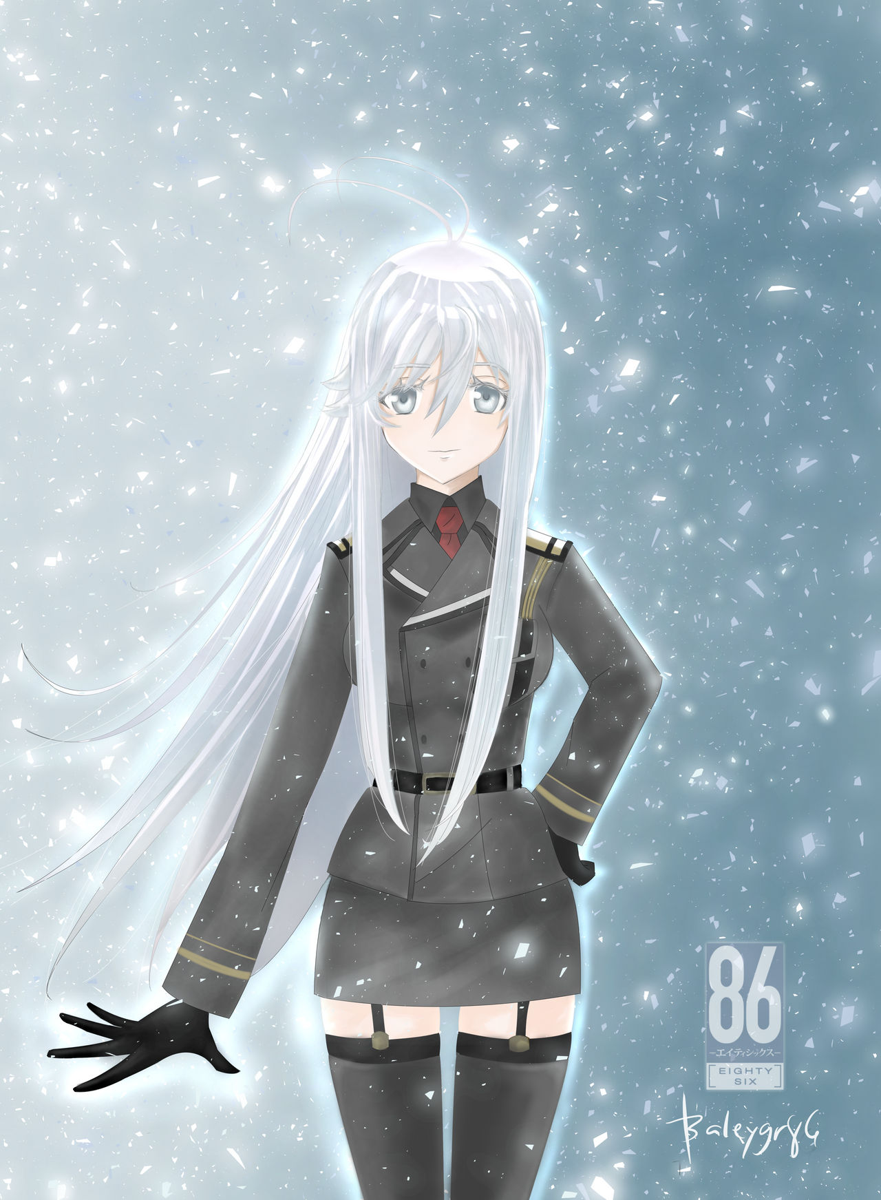 Vladilena Milize in Federacy of Giad Uniform by baleygr86 on DeviantArt