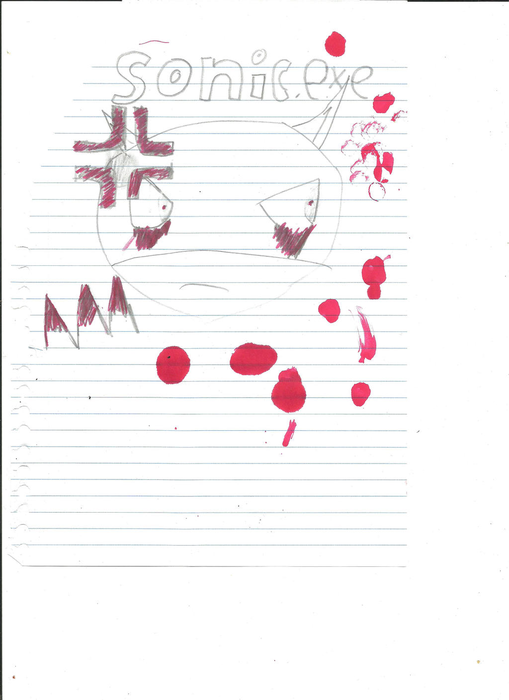 sonic.EXE by galaxy99good on DeviantArt