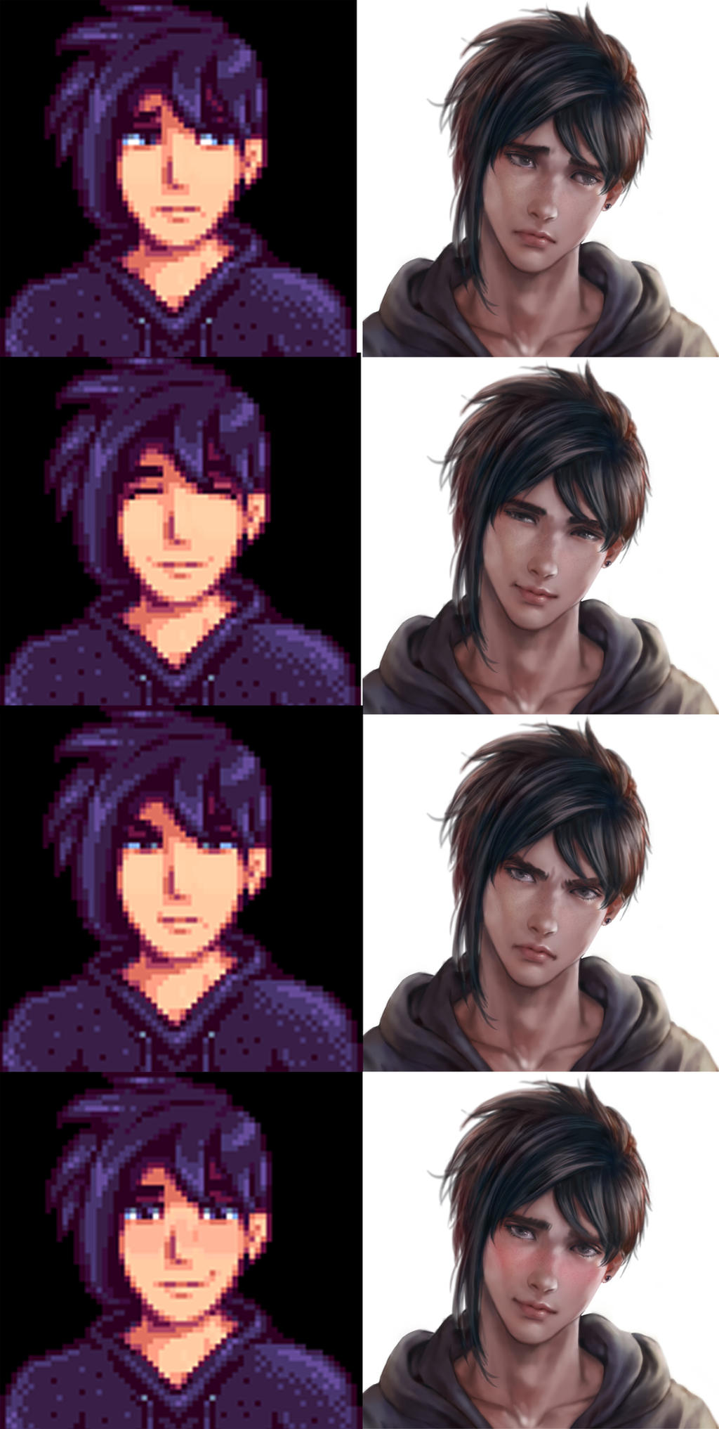 Sebastian Emotion - Stardew Valley