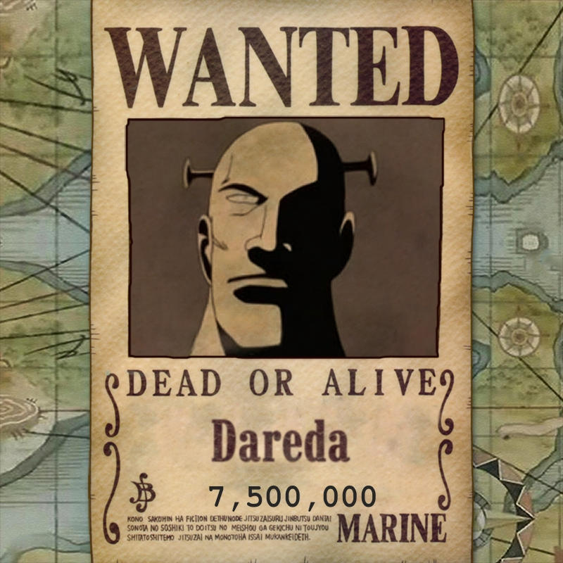 Dareda Dareda Wanted Poster by PirateRaider on DeviantArt