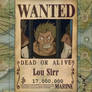 Lou Sirr Wanted Poster