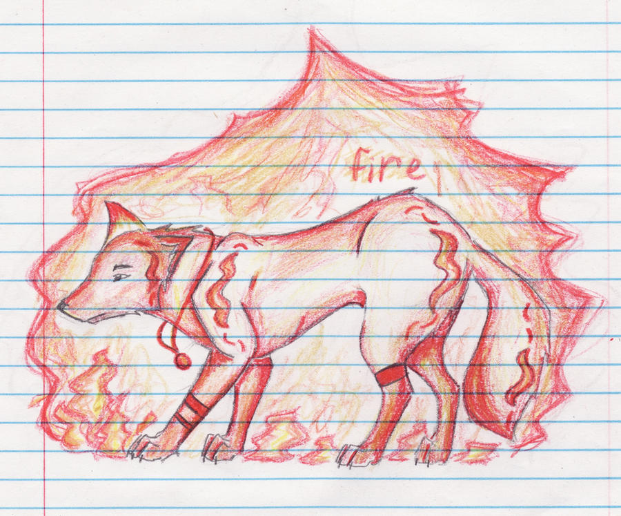 Elemental Wolves Fire Fire Wolf - Elemental by Kesuk on DeviantArt
