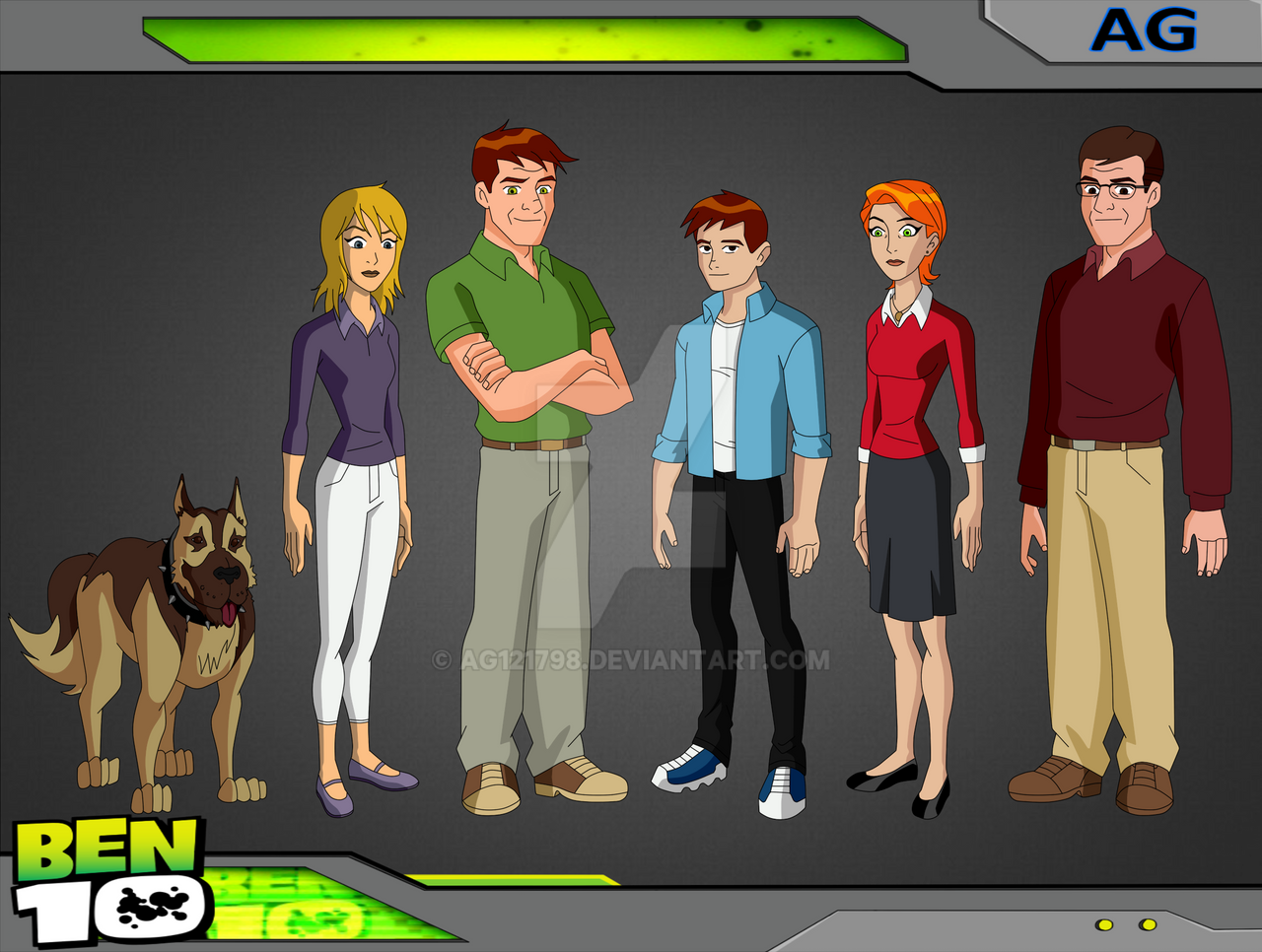 Ben 10 Classic - Tennyson family by ag121798 on DeviantArt Ben 10 Classic - Tennyson family by ag121798 on DeviantArt