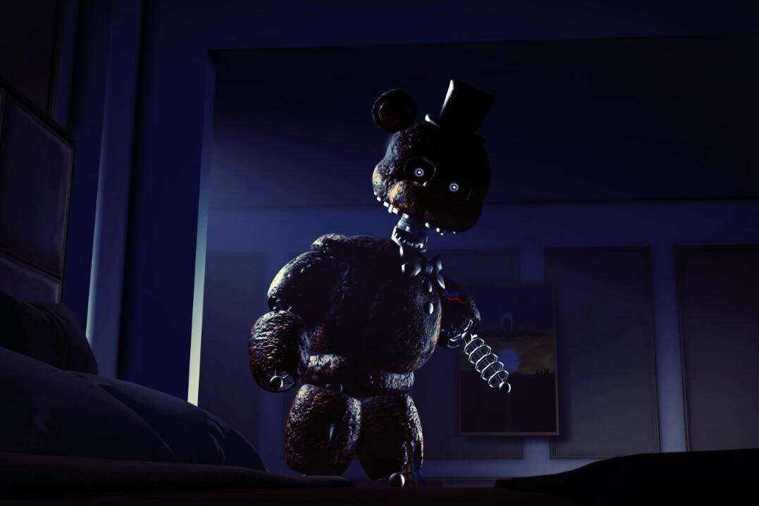 Ignited Freddy by Alpha412 on DeviantArt