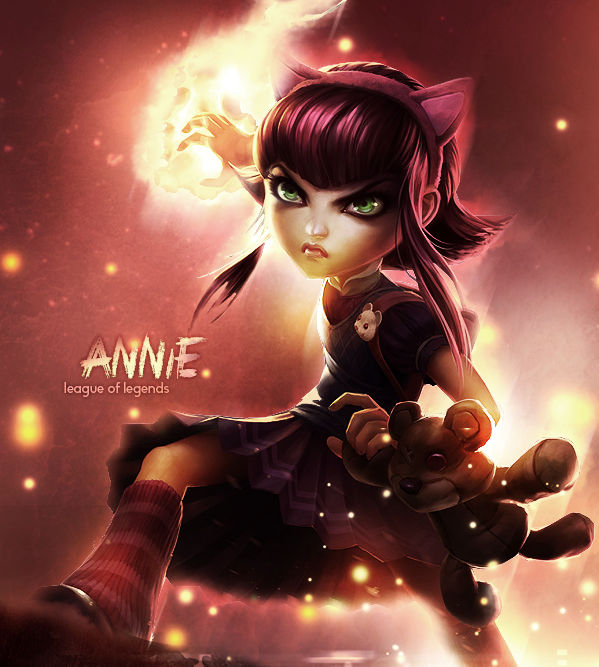 League of Legends - Annie(Speed Art) by TraBaNtzeL23 on DeviantArt