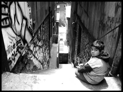 The Child and the Stairs