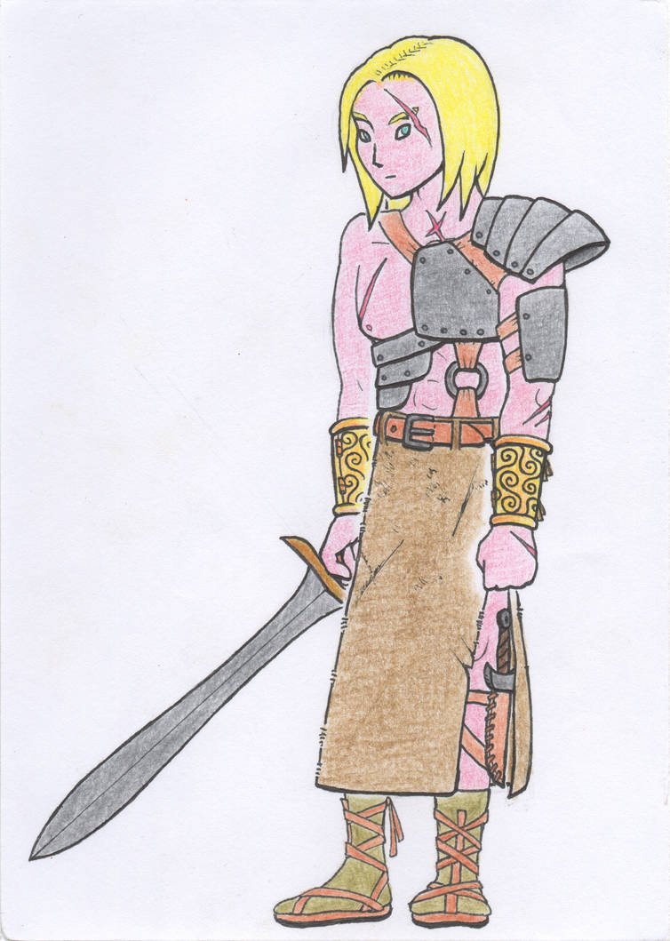 Human Bard/Barbarian by Chlorine17 on DeviantArt