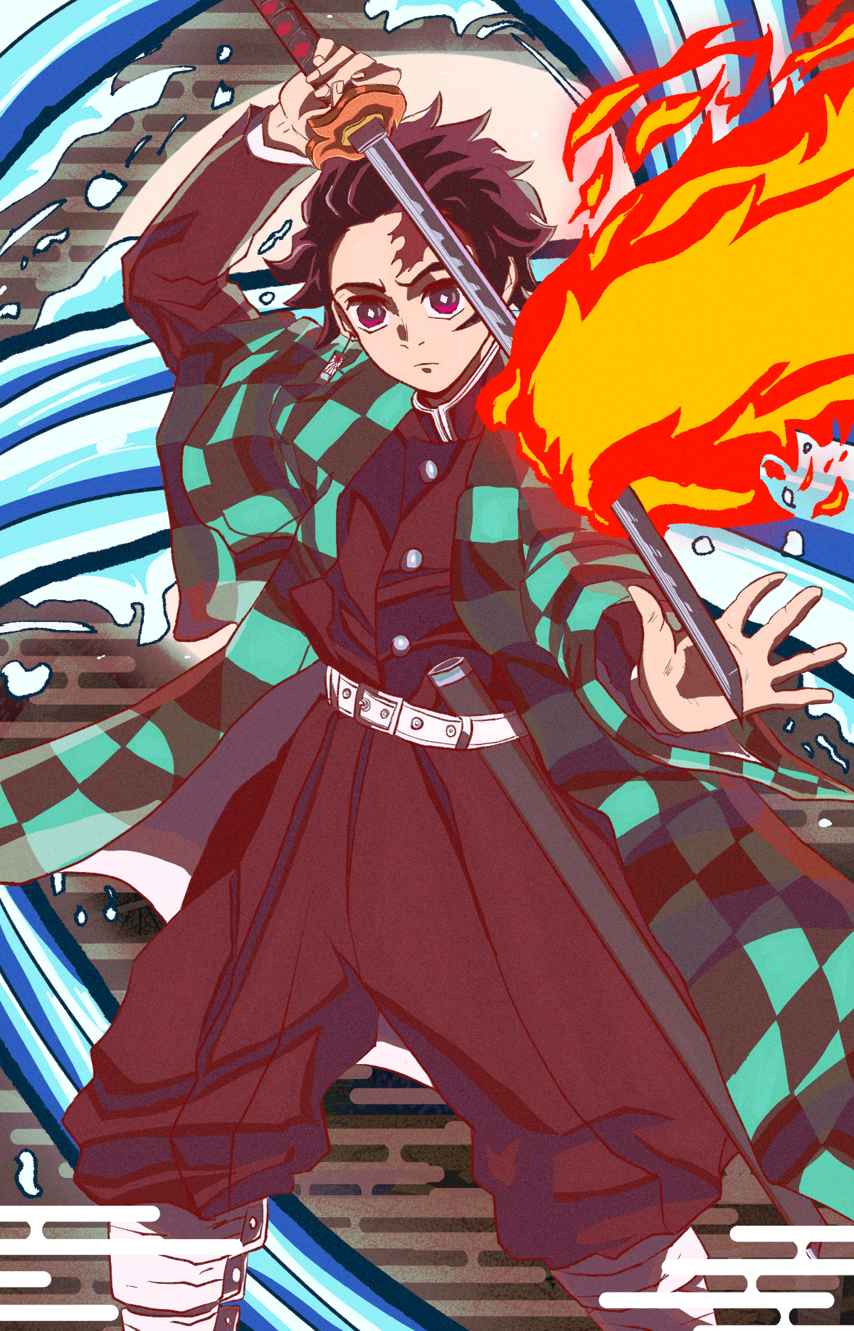 Tanjiro Kamado Artwork by MCAshe on DeviantArt