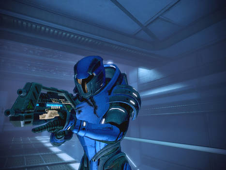 Garrus in full armor