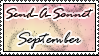 Send a Sonnet September Stamp