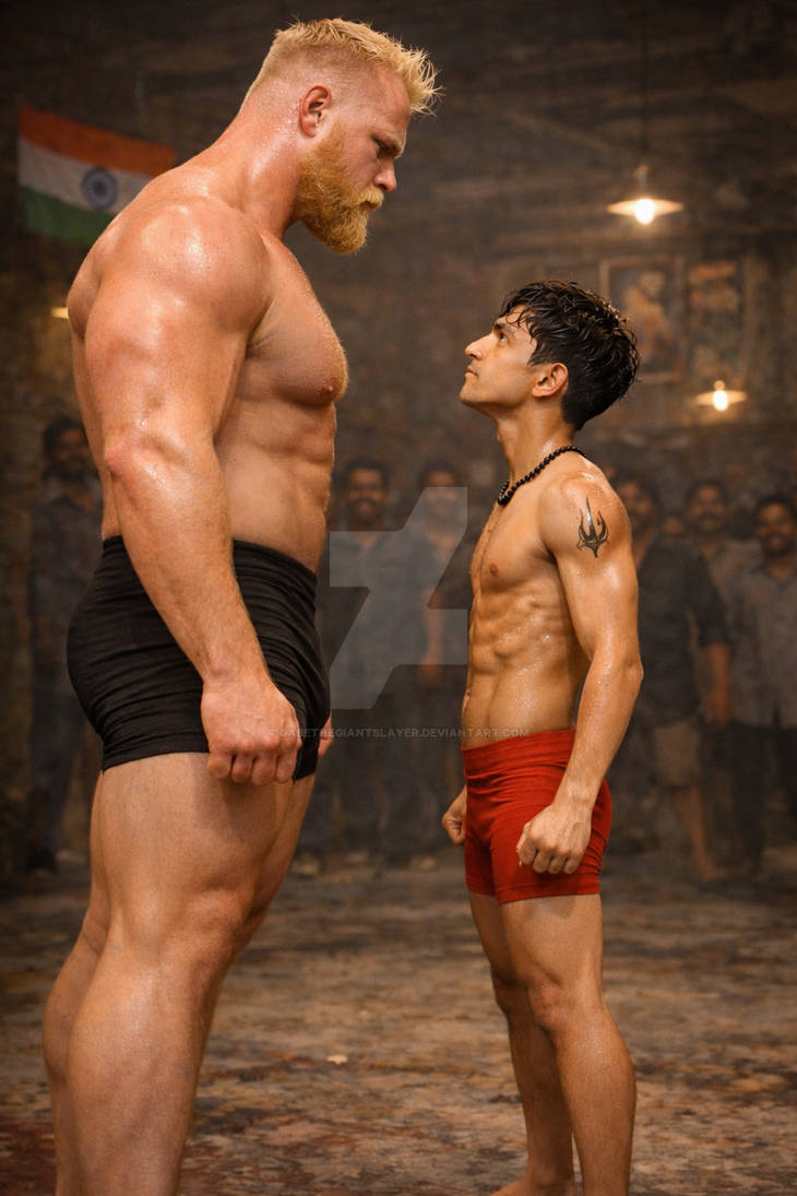 Bodybuilder Defeatec German Bodybuilder defeated by Indian Fighter by GabeTheGiantSlayer on ...