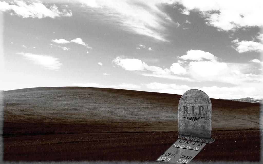 Rip Windows Xp Computer RIP Windows Xp by zandreek on DeviantArt