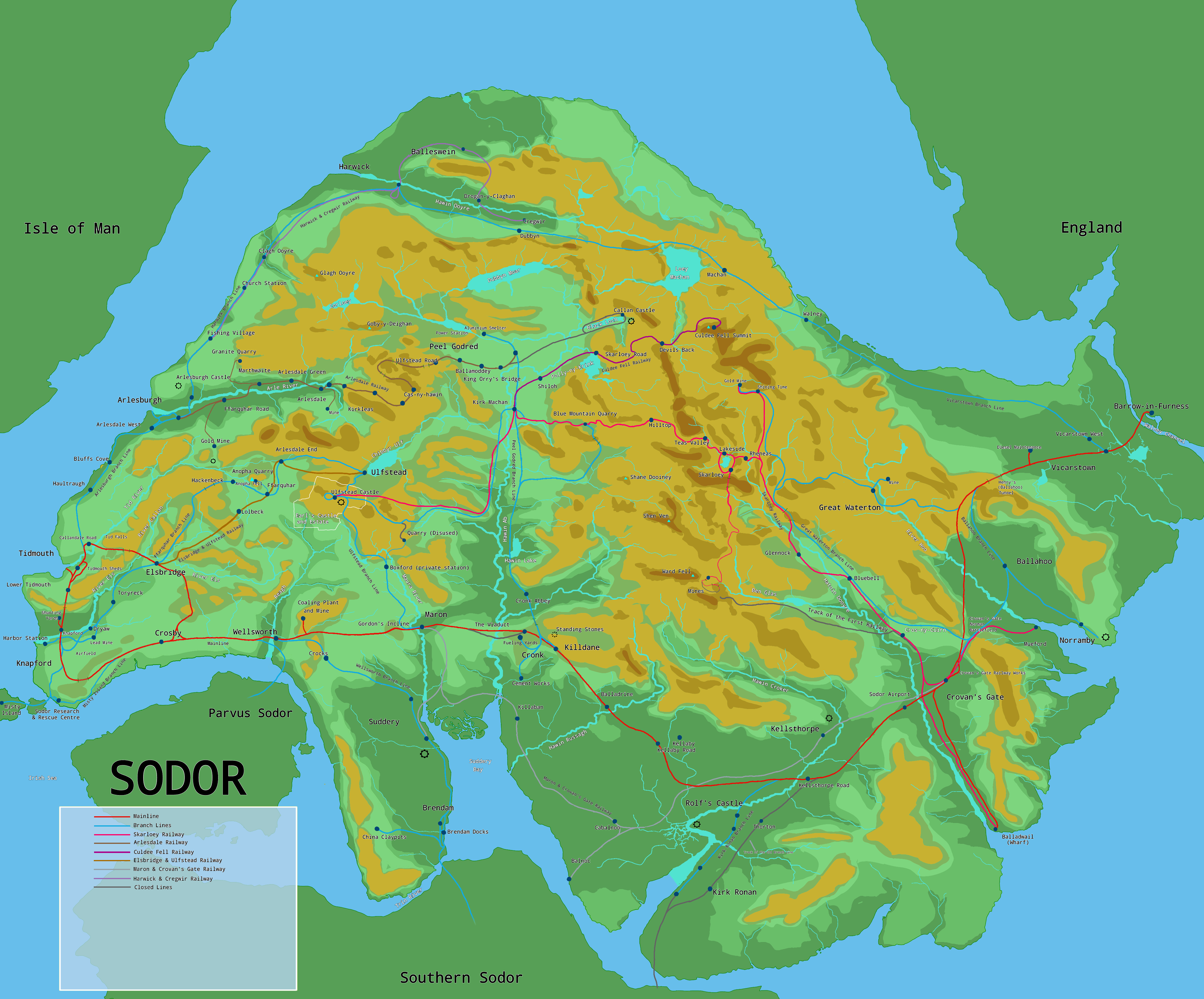 Headcanon Sodor Map V2.25 by shyloy on DeviantArt