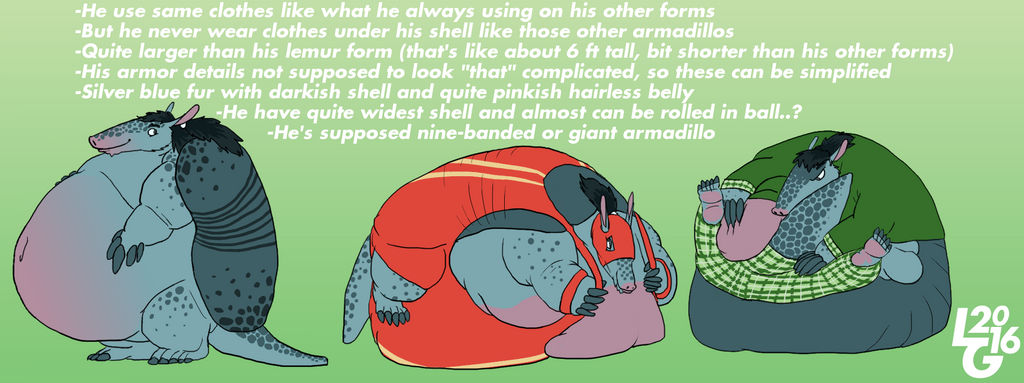 Leonard Greenland armadillo form