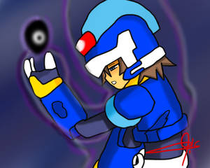 Megaman Zx_Model_X_Vent_give_me_Power_