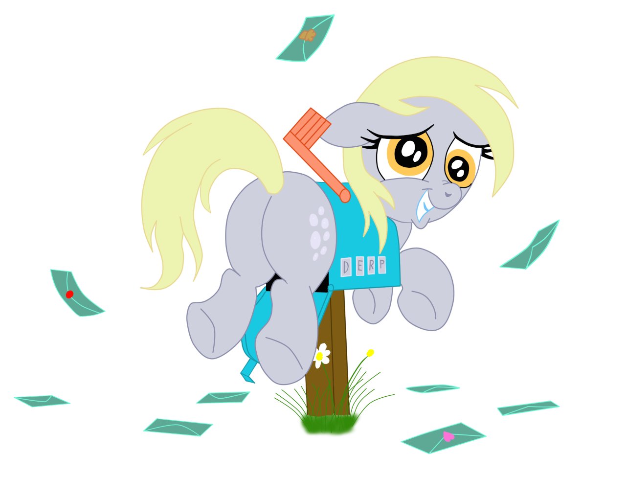 Clumsy Lil' Derpy Vector