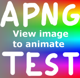 Animated PNG (in-line animate)24bit RGB+8bit alpha