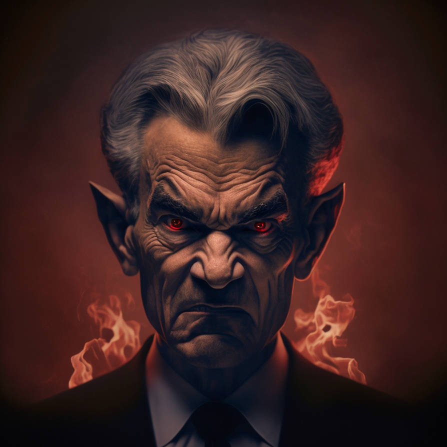 Jerome Powell As The Devil By VillaArte On DeviantArt Jerome powell as the devil by villaarte on deviantart