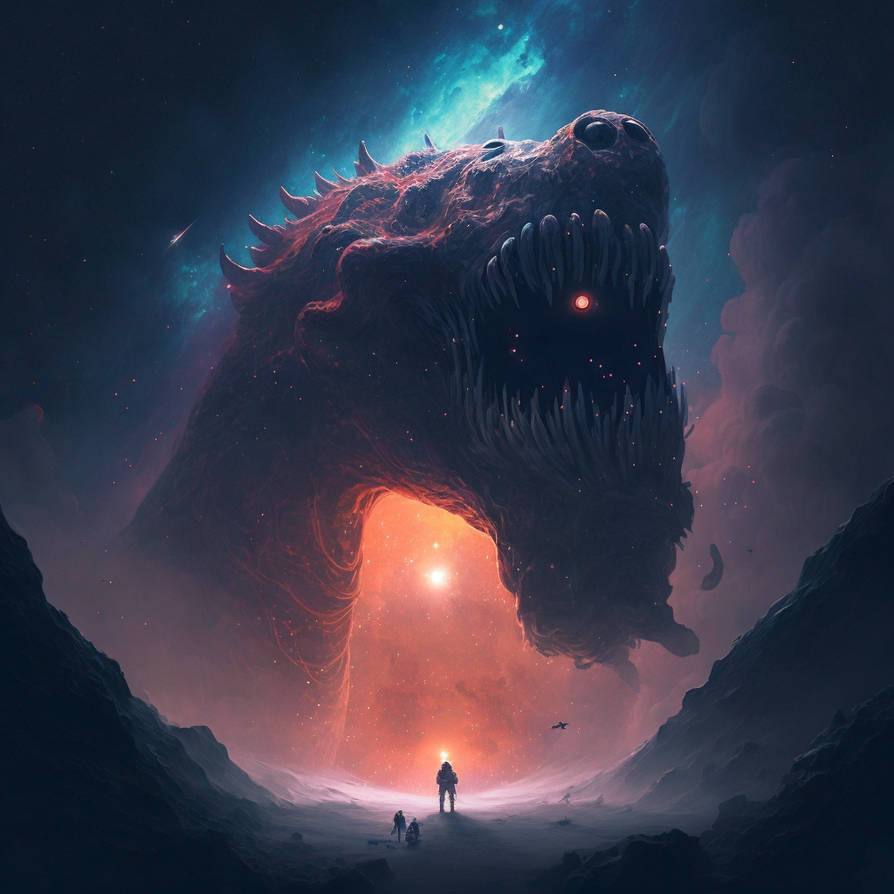 Spaceman Creature Giant Space Creatures #7 by VillaArte on DeviantArt