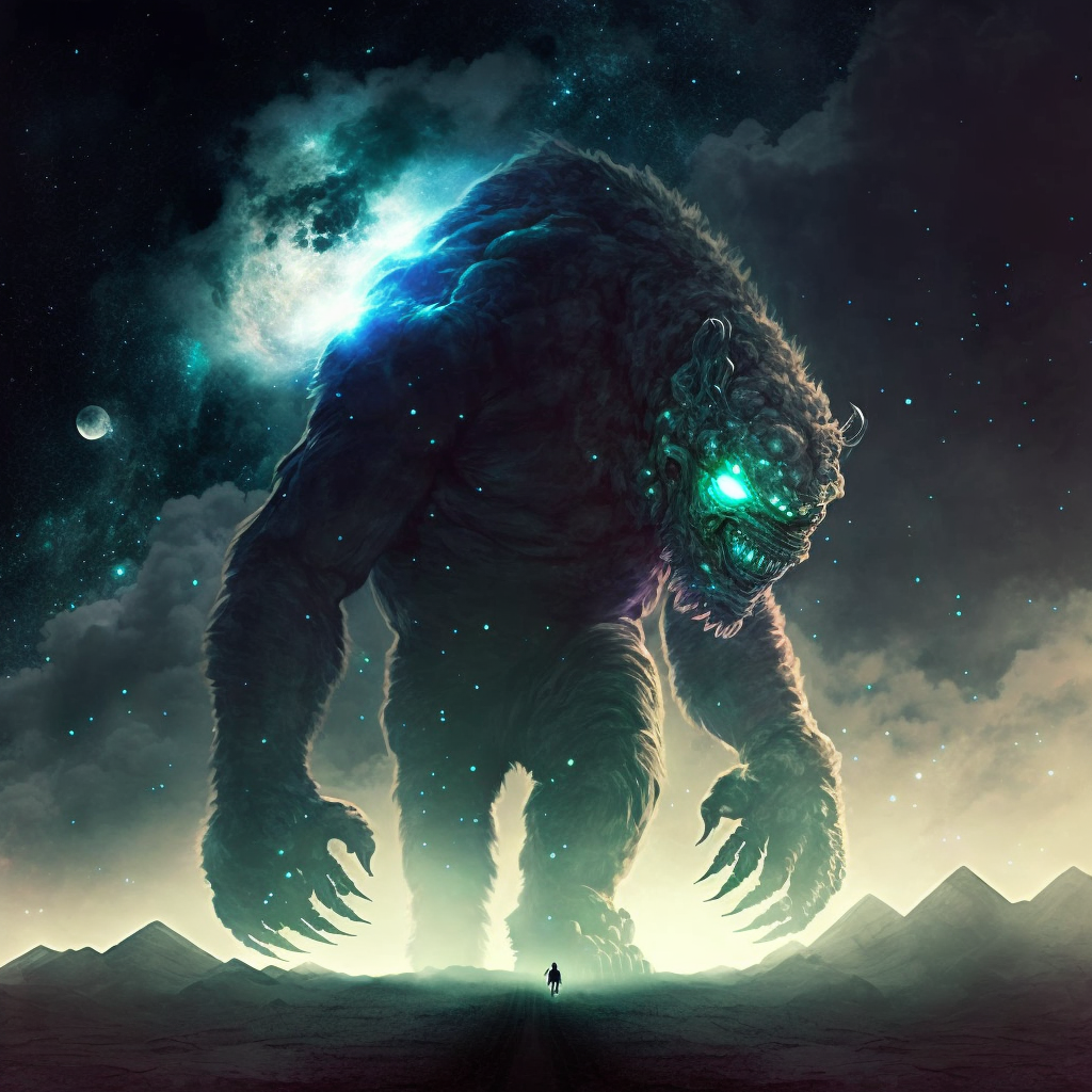 Creatures In Space Giant Space Creatures #10 by VillaArte on DeviantArt