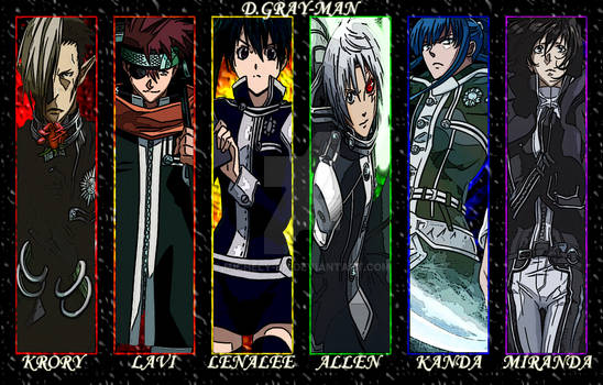 D.Gray-man_Allen-Kanda-Lenalee-Lavi-Krory-Miranda