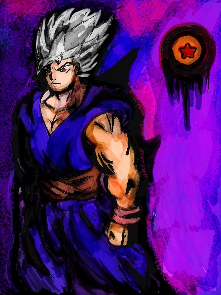 Demon Gohan Gohan beast form fan art by kenatviousart on DeviantArt