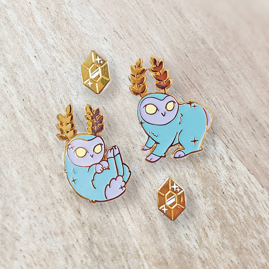Blupee Pin Glowy Blupee Enamel pins with Rupee filler pins by blibloop on DeviantArt