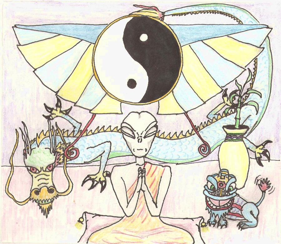 Alien Zen by Coelophysis83 on DeviantArt
