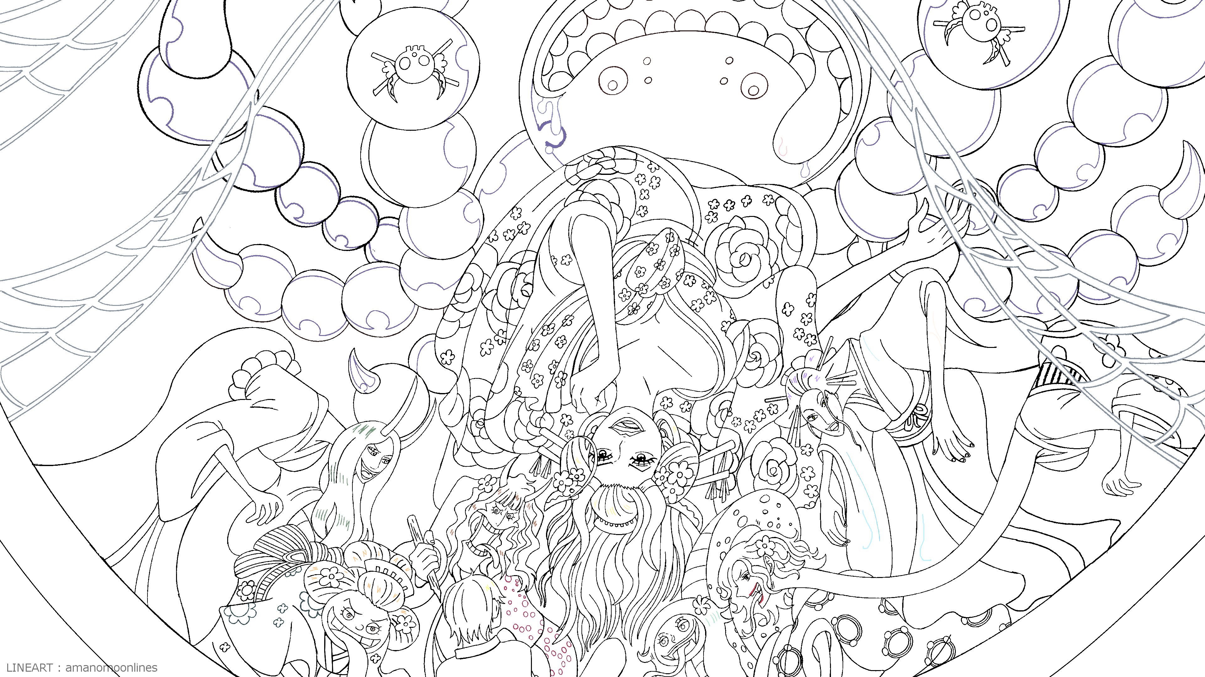 Lineart One Piece 998 Black Maria Rosamygale By Amanomoonlines On Deviantart Lineart One Piece 998 Black Maria Rosamygale By Amanomoonlines On Deviantart