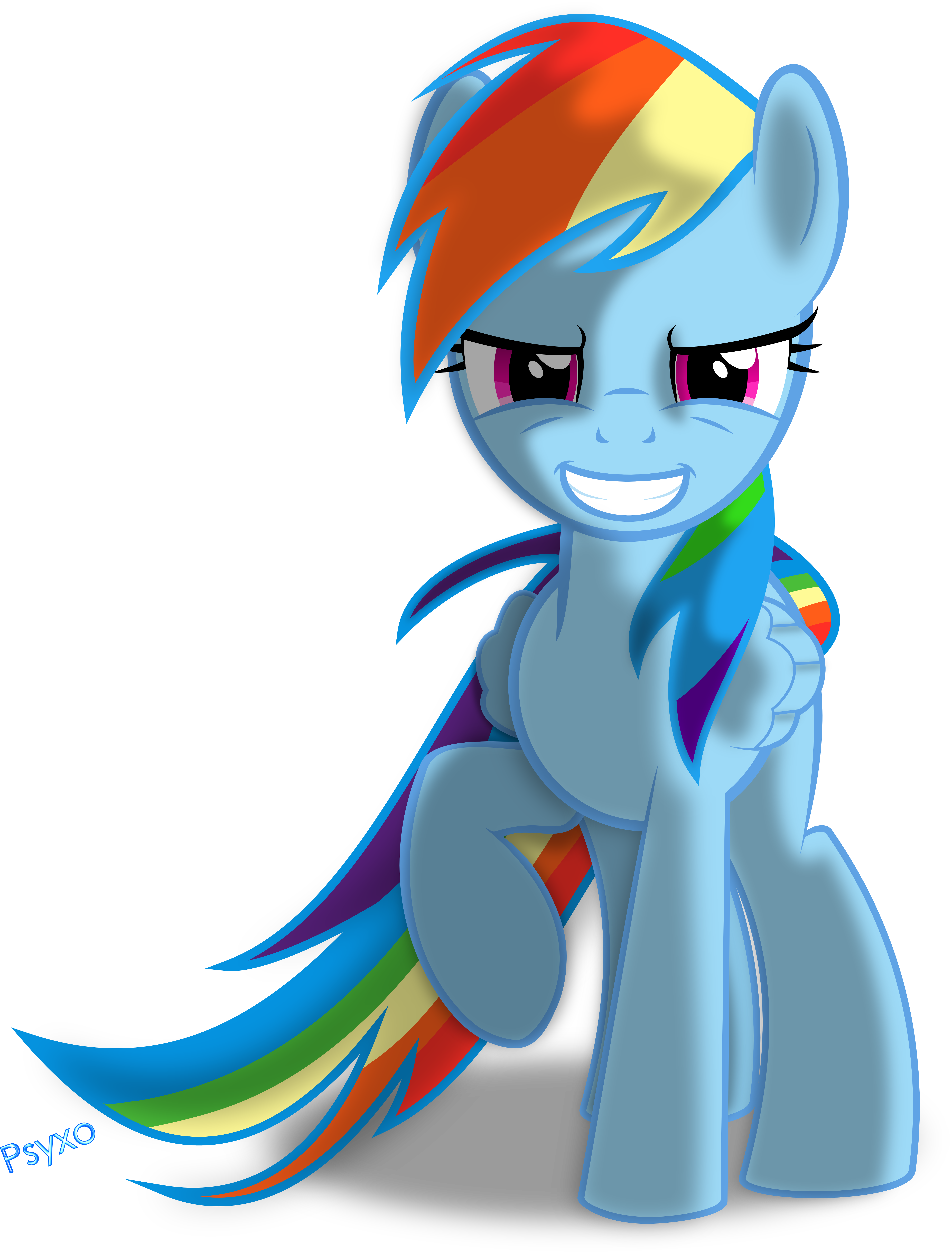 Rainbow Dash By Psyxofthoros On DeviantArt rainbow-dash-by-psyxofthoros-on-deviantart