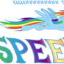 Rainbow Dash Awww Yeah SPEED!