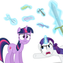 Twilight and Rarity