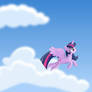 Princess Twilight Sparkle Flying