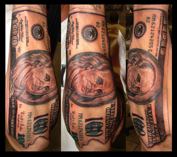 195 Money Tattoos For Men 2023 Dollar Bill Sign Ink  TattoosBoyGirl
