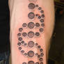 crop circles tattoo