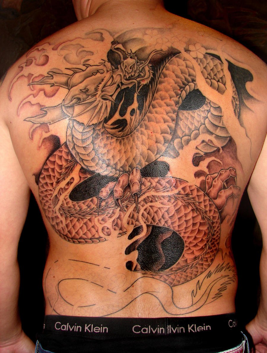 dragon backpiece WIP 2